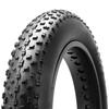 MOHEGIA Fat Tire: 26 X 4.0" Fat Bike Tire - Folding Bead Electric Bike Tire - Wide Fit for Mountain and Snow Bikes - Black