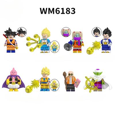 Anime Action Figures Building Blocks  Educational Toys for Kids,Christmas Gift Set for Boys