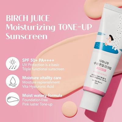 Birch Moisture Tone-Up Sunscreen SPF50+/PA++++ 50ml AUTHENTIC STORE