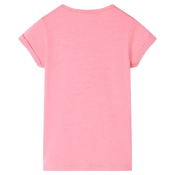T-shirt pour enfants rose vif 92/104/116/128/140