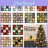 Stunning 44 Piece Colorful Christmas Ball Set In Unique Shapes For Festive Decor