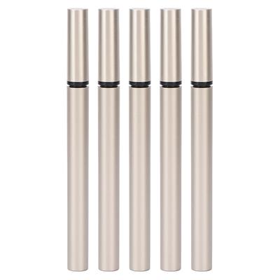 5Pcs Empty Eyeliner Tubes Plastic Refillable DIY Mascara Cosmetic Vials Bottles with Brush