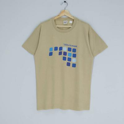Vintage 90er The bluetones Englische Indie Rock Britpop Band Rock Indie Pop Promo Musikkonzert T-Shirt Größe L