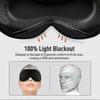 Sleep Mask For Women And Men,3d Eye Sleep Mask For Side Sleepers,100% Silk Blackout Eye Mask Eye Cover For Sleeping With Adjustable Band For Yoga Trav