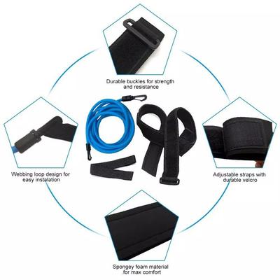 Swim Training Belt Swim Bungee Cords Resistance Bands Swimming Harness Static Swimming Belt For Training Fitness Accessories