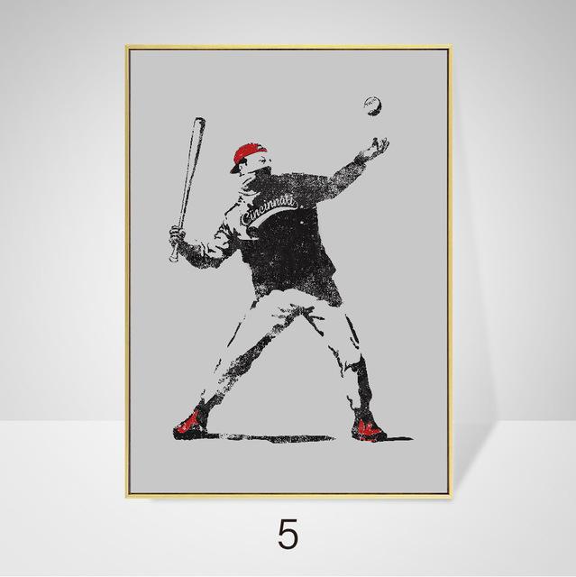 Banksy Street Graffiti Art Canvas Painting Wall Poster Nordic Classic Picture For Living Room Cuadros Home Decoration No Frame