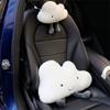Neck Rest Plush Toys Cartoon Cloud Waist Cushion Car Seat Supports Cat Headrest Car Neck Pillow