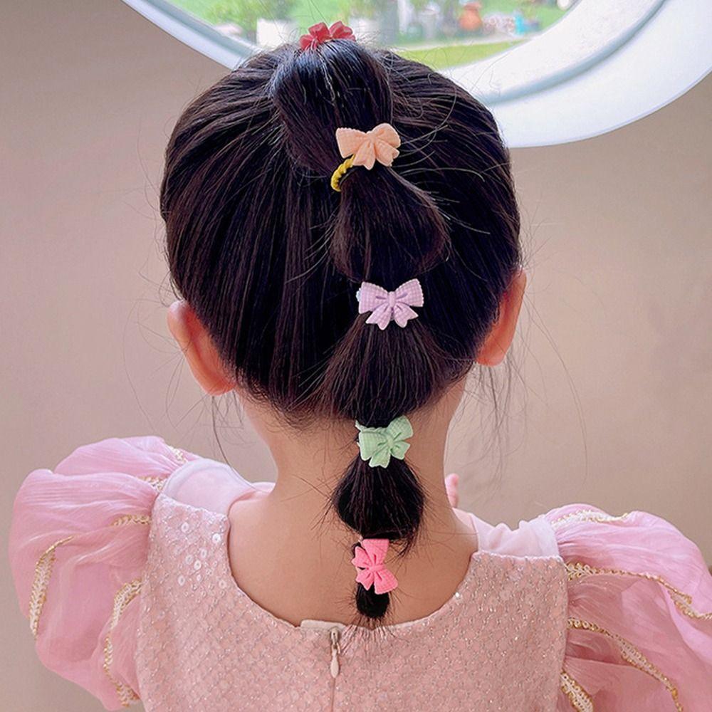 Sweet Hair Ropes Cute Cartoon Headbands Fashion Bow Hair Ties  for Kids