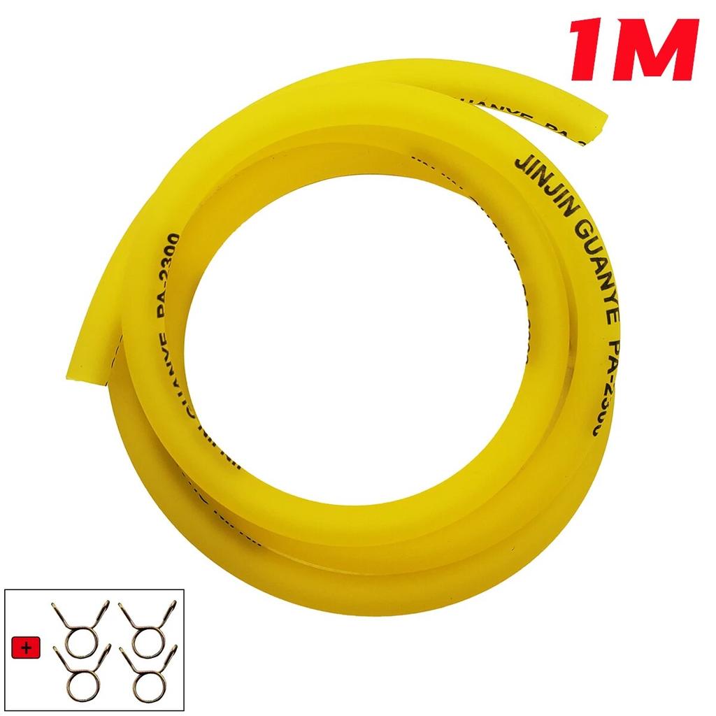 1 Meter 3M 5M Gelb Grün Rot Blau Heizöl Schlauch Rohre Für Motorrad Dirt Pit Bike Teile ATV Affe Fahrrad Motocross Roller