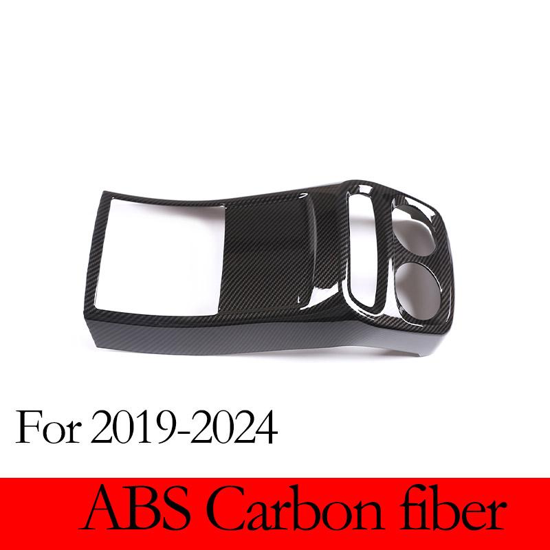 

For Mercedes-Benz G-Class W464 W465 2019-2026 carbon fiber Rear Air Condition Outlet Vent Frame Cover Trim Car Accessories
