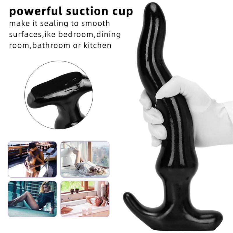 Bend Anal Plug Asshole Out Longer Wear Extra Long Deep Anal Plug Dilation Anal Club Female Masturbator