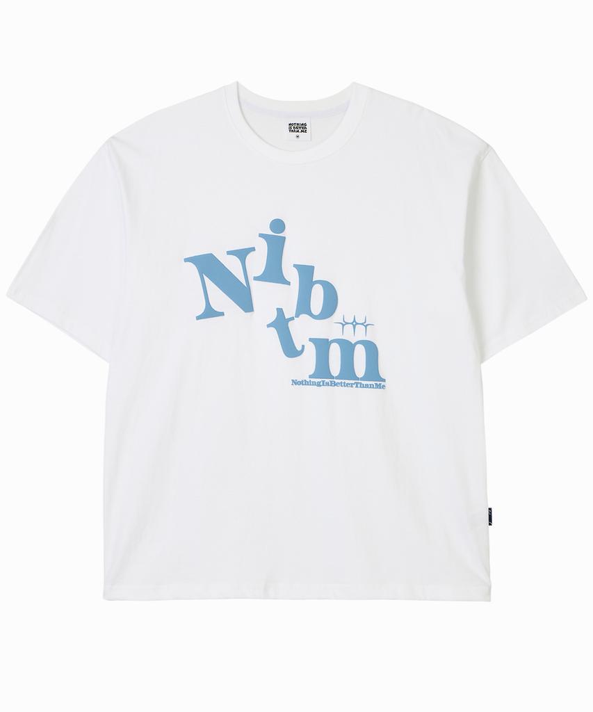 Nasttingijeubeleoldaenmi Big Logo Tee_White