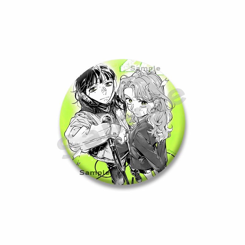 Anime The Guy She Was Interested In Wasn't A Guy At All Button Pin Cartoon Mitsuki Koga Brooch Badge Bag Hat Decor Accessories