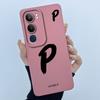 For Vivo Y19s V2149 Cover Case Lucky Initial Letter Couple Silicone Soft Matte Phone Bumper for Vivo Y19s 4G Y29 5G Casing