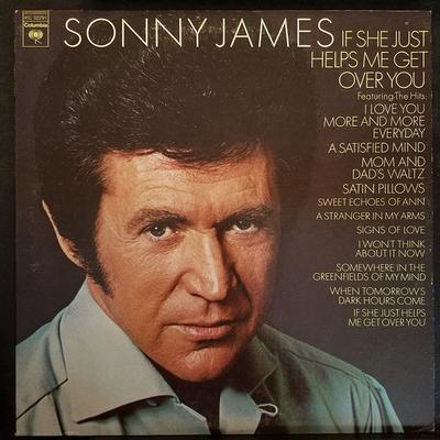 LP Record SONNY JAMES - If She Just Helps Me Get Over You KC32291 Columbia 1973 US Folk Used