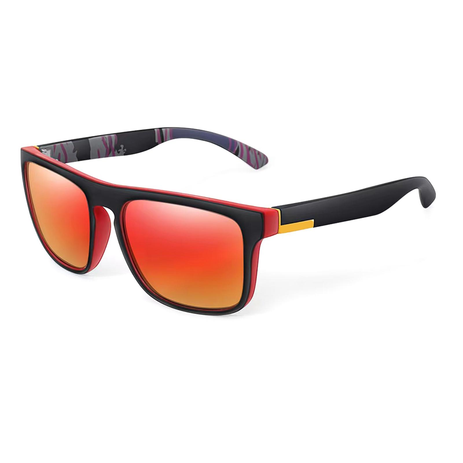 

Солнцезащитные очки с поляризованными линзами для мужчин, женщин, унисекс, для вождения, езды на велосипеде, занятий спортом на открытом воздухе, защита от УФ-лучей, очки для повседневной носки B разноцветный