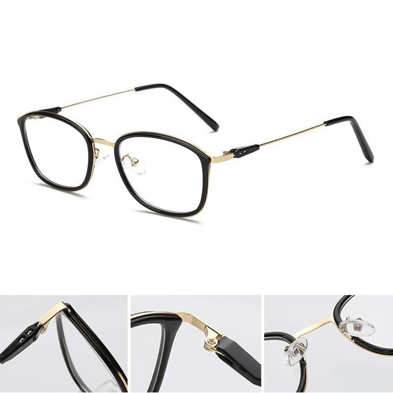 Elegant Spectacle Frame Glasses For Women And Men With Clear Lenses And Classic Appeal