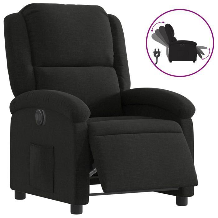 VidaXL Electric Recliner, Relaxation Chair with Adjustable Backrest and Footrest, Living Room Seat, Modern, 3204142