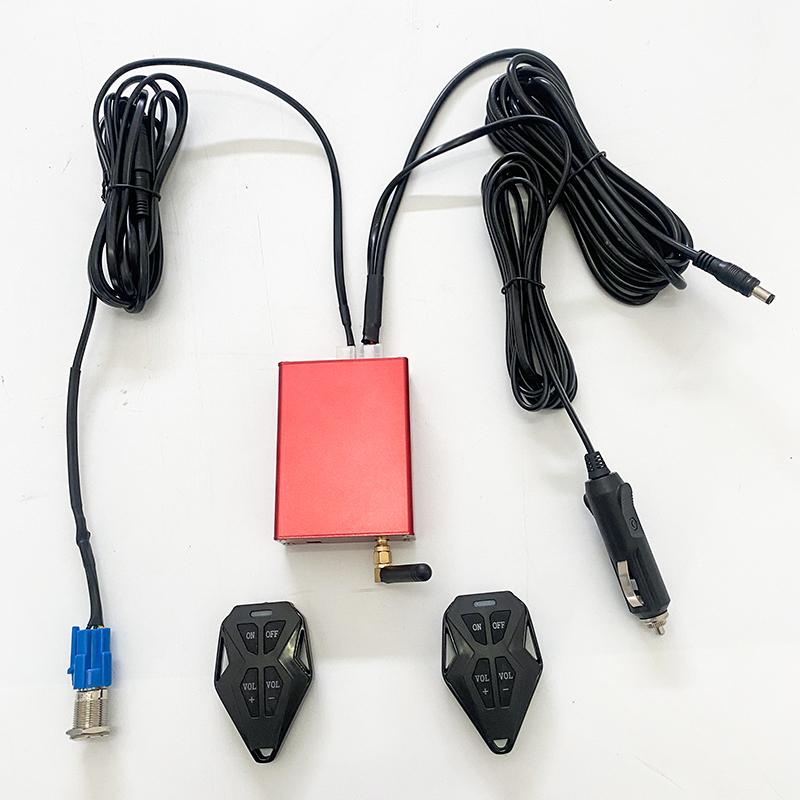 Car Exhaust Sound Changer Cutout Electric Valve System Remote Controller Switch Adjustable Kit