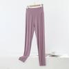 Modal Women's High-Waisted Slimming Leggings, Plus Size, Spring/Autumn Tapered Pants