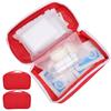 2pcs Outdoor Portable Emergency Aid Bag Home Nylon Medicine Storage Bag Organizer
