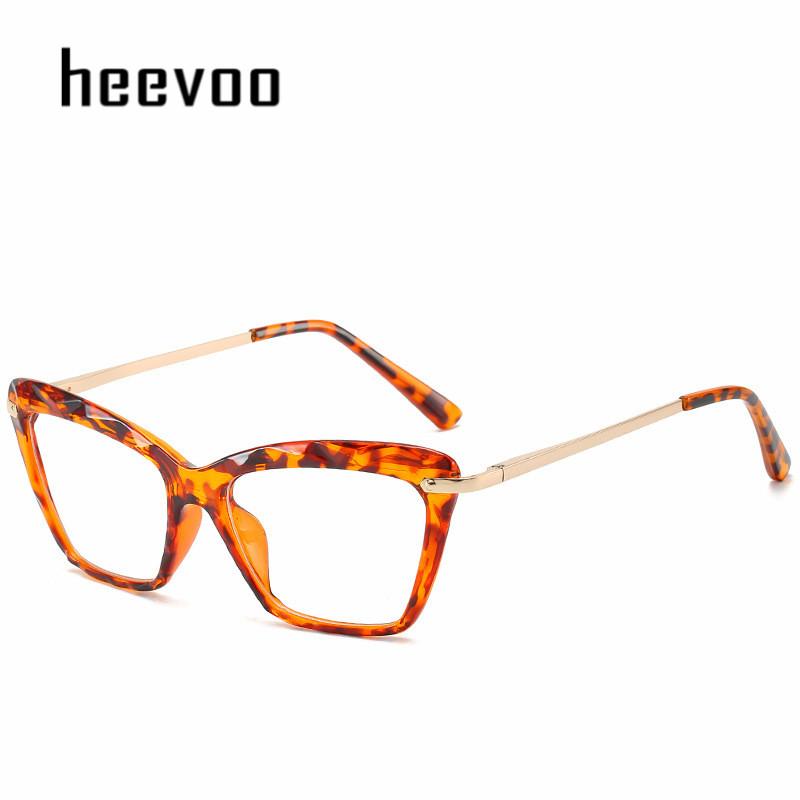 

New Sexy Cat Eye Glasses Women Transparent Eyewear Brand Designer Vintage Clear Eyeglasses Optical Frame