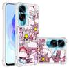 For Honor 90 Lite Case Cartoon Painted Pattern Quicksand Liquid Cover For Huawei Honor 90 Lite Honor90 90Lite Phone Case Fundas