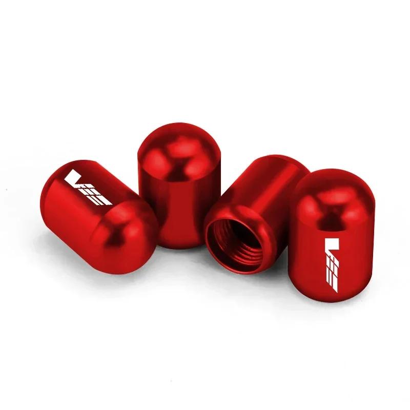 4pcs Car Wheel Tire Valve Stems Caps Accessories for Cadillac Escalade CTS CT5 XT5 XTS XLR BLS SLS STS ATS SRX Deville Tiburon zjvc48