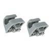 Beige, 2x Sonnenblenden-Clips für W201 190 Klasse 1982-1993