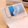 6pcs Travel Waterproof Dirt Passport Holder Cover Wallet Transparent PVC ID Card Holders Business Credit Card Holder Case Pouch