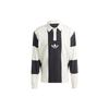 adidas Originals Hack Rugb Polo T-Shirts 'White Black' Men's HZ0708