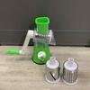 1pc Household hand stirring meat crusher blade roller hand vegetable cutter Plastic mincing meat kitchen mincing garlic