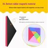 Mini Magnetic Tangram Cube with 72 Educational Challenges for Kids
