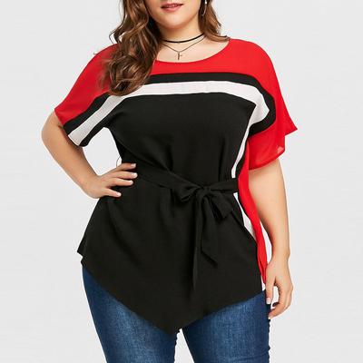 plus size batwing sleeve tops