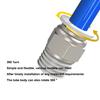 4 6 8 10 12mm 1/8'' 1/4'' 3/8'' 1/2'' Straight Push In Fitting Pneumatic Push To Connect Air Adapter Plug Socket Connector