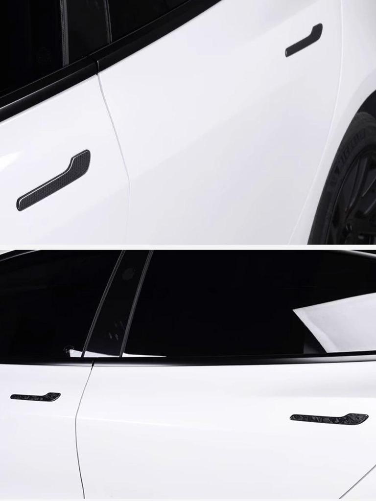 Tesla Model Y 2025 Door Handle Decorative Sticker Modification