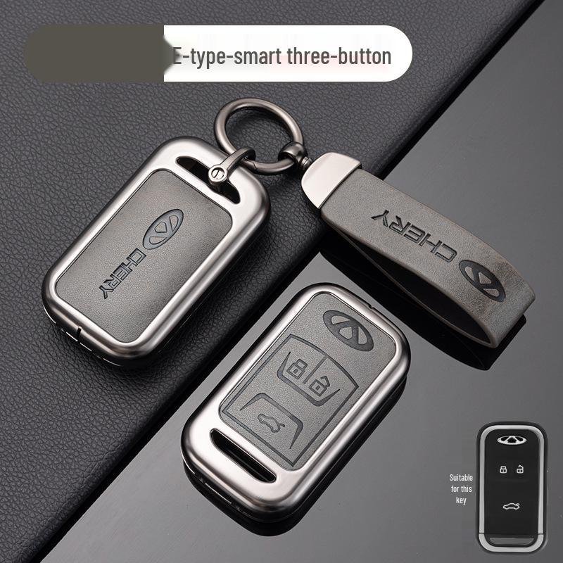 High-End Voll-Schlüsselhülle für Chery 5x, Tiggo 3x, Exeed TX, Tiggo 7 - Unisex Design