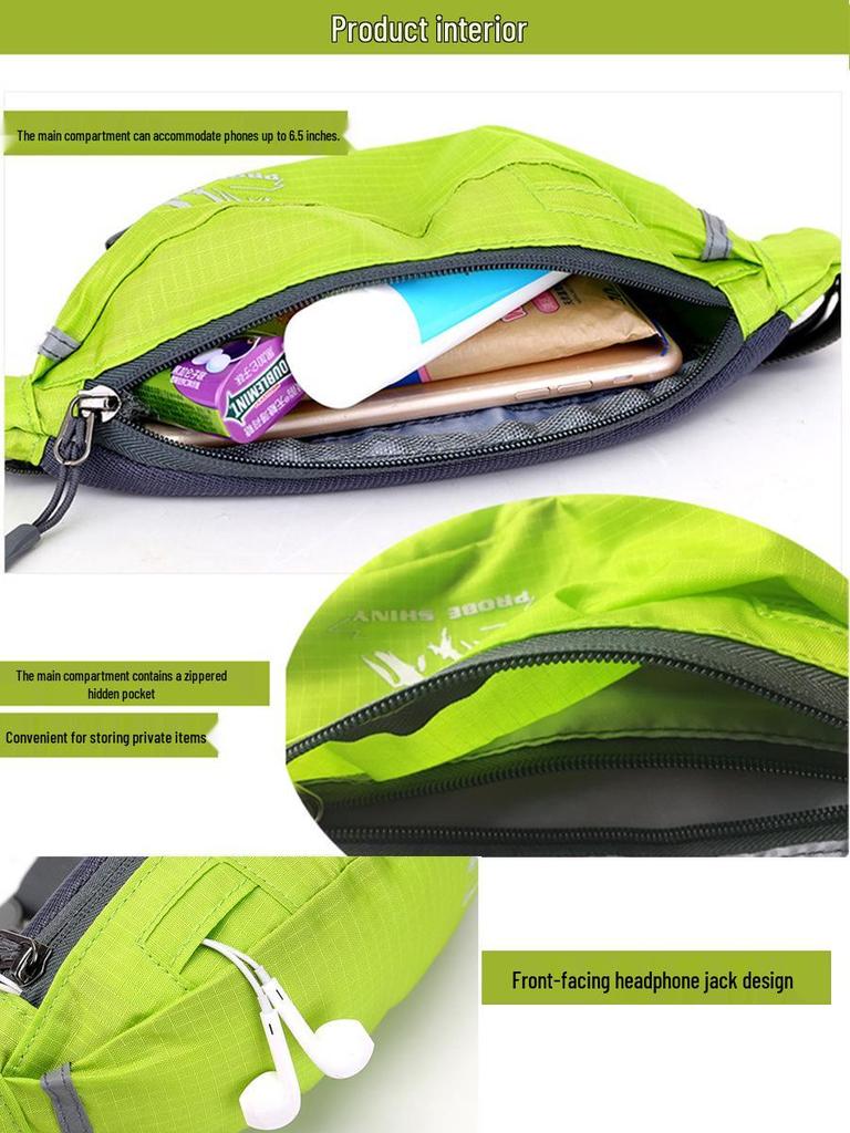Multifunctional Sports Waist Bag: Running Phone Belt & Portable Fitness Pouch