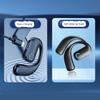 Single Ear Earpiece Wireless Business Headphones Earbuds Bluetooth-compatible Earphone Over Ear Buds Noise Reduction