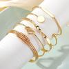 Set of 5 Latest Stylish Multilayer Bangle Bracelet for Women and Girls