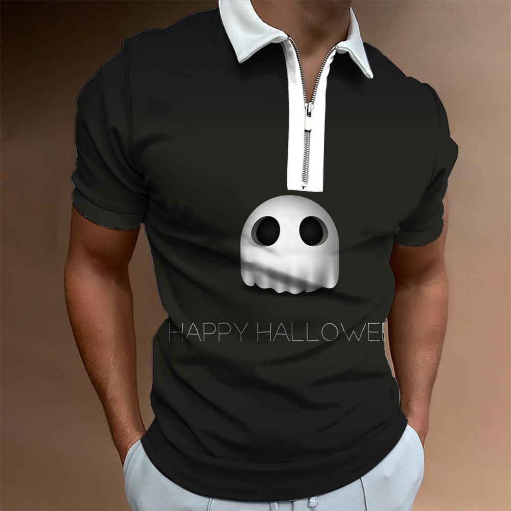 Stylish Plaid Short Sleeve Polo Shirt, Casual Comfort for Daily Wear