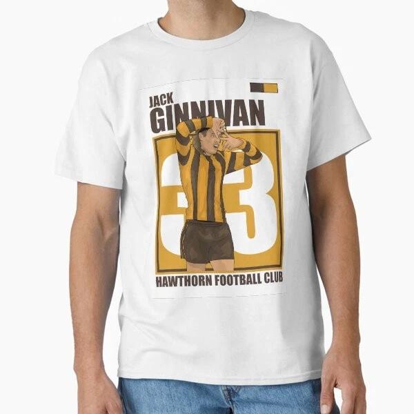 Jack Ginnivan Classic Tshirt Made In Usaaus Tshirt S2xl S