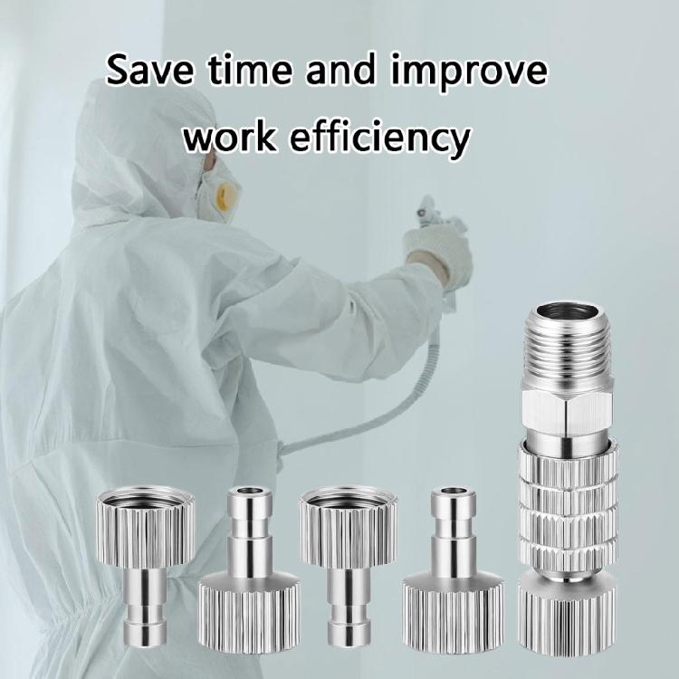 1/8inch Airbrush Quick Releases Plug Coupling Disconnect Coupler Releases Adapter Fitting Airbrush Accessories