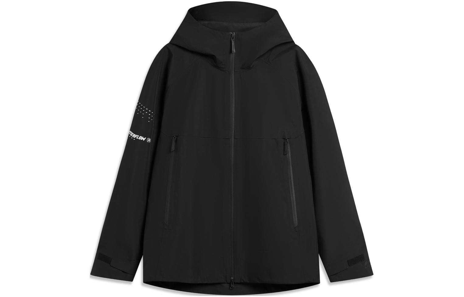 Li Ning Waterproof And Windproof To Keep Warm Windbreaker Jacket Men s Black ACFU005-1 S