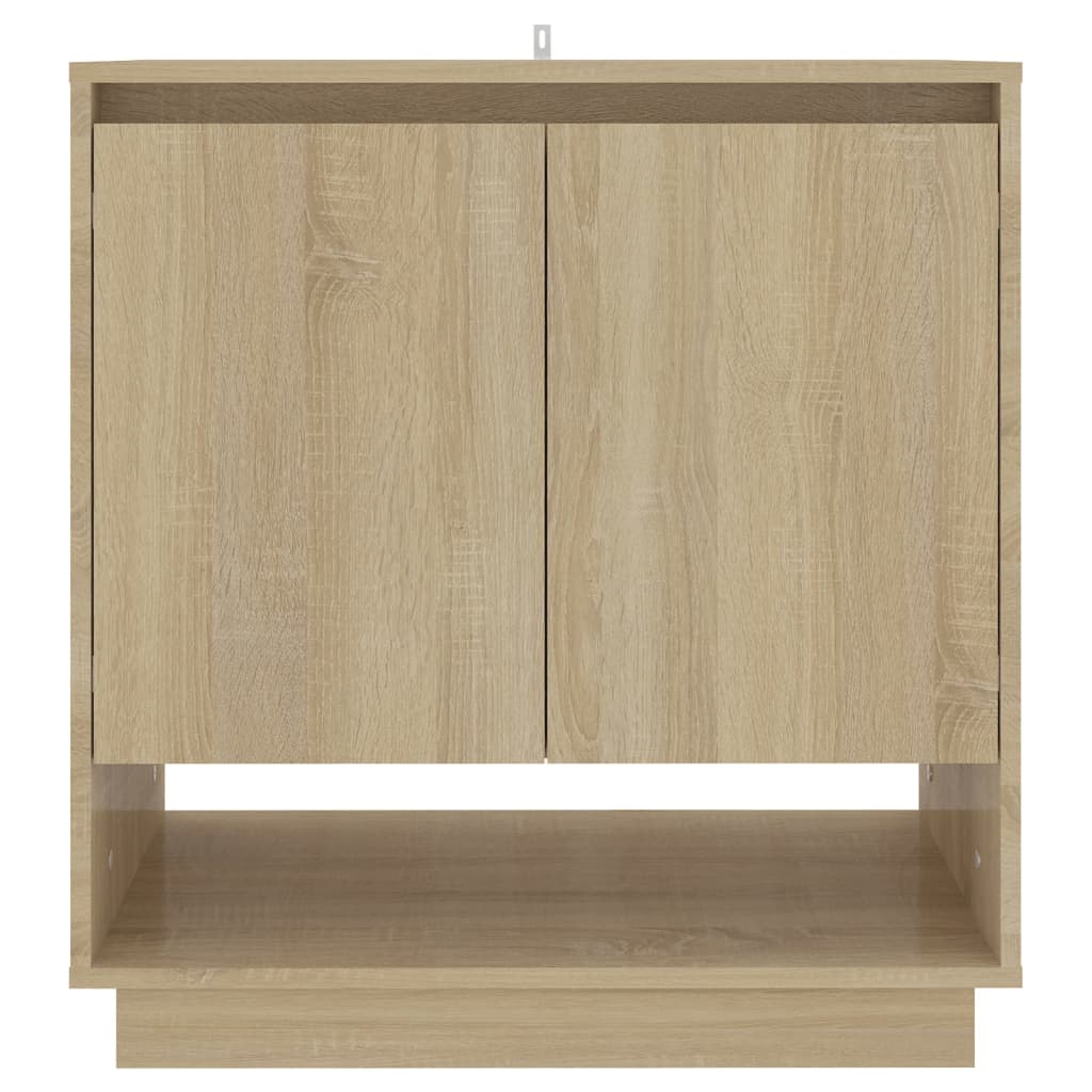 Sideboard in Sonoma Oak Finish 70 x 41 x 75 cm Particleboard
