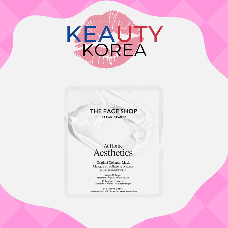 The Face Shop At Home Aesthetics Original Collagen Mask 24g 1+1
