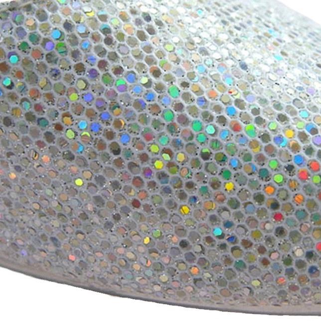 New flash particles Internet celebrity word with transparent high heel sandals stiletto crystal heel sandals 2025 summer