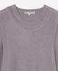 MILLO ARCHIVE Curved Layered Knit [Vintage Purple]