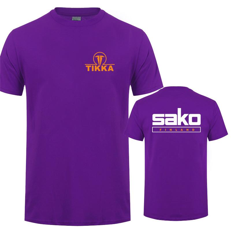 Tikka By Sako Finnland Schusswaffen T-Shirts Tees Lässige Kurzarm Baumwolle Unisex T-Shirt Lh252