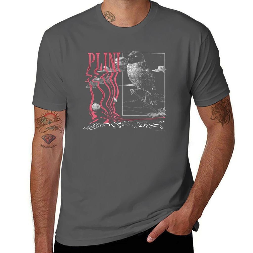 Plini T-Shirt Cotton T Shirt Man T Shirts for Man Pack White T-Shirt